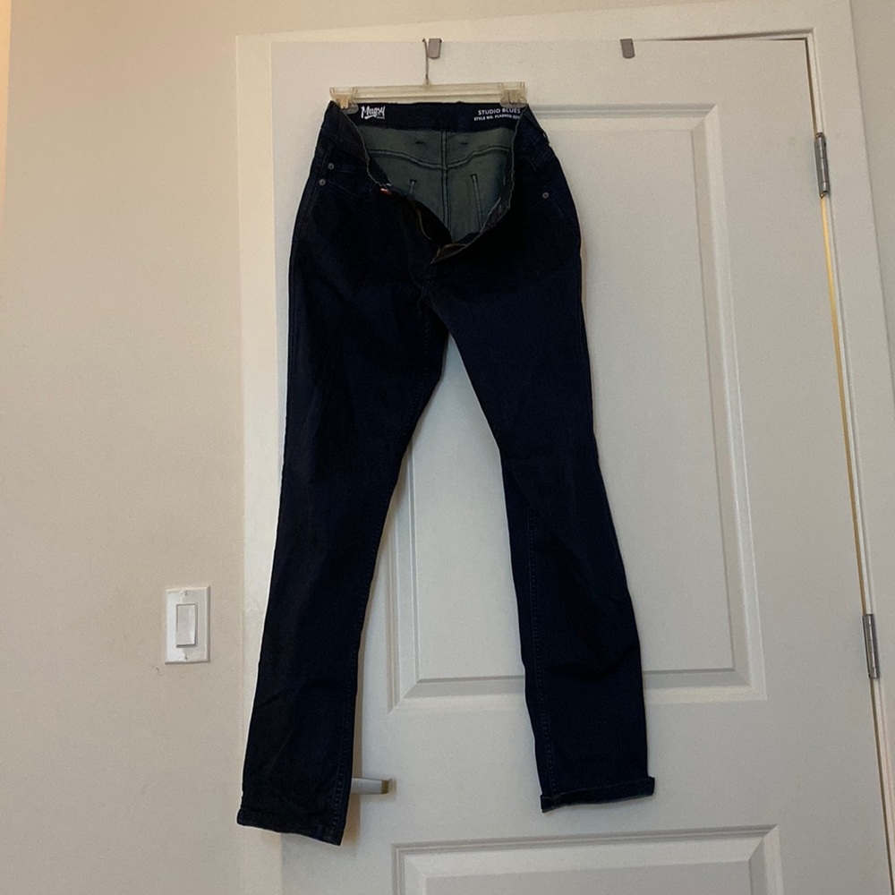 Men’s Mugsy Jeans, size 32x32, Color: Studio Blue. Never worn. Sell for $112
